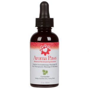 Aroma Paws Massage Oil Coriander