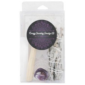 Smudge Kit with Amethyst