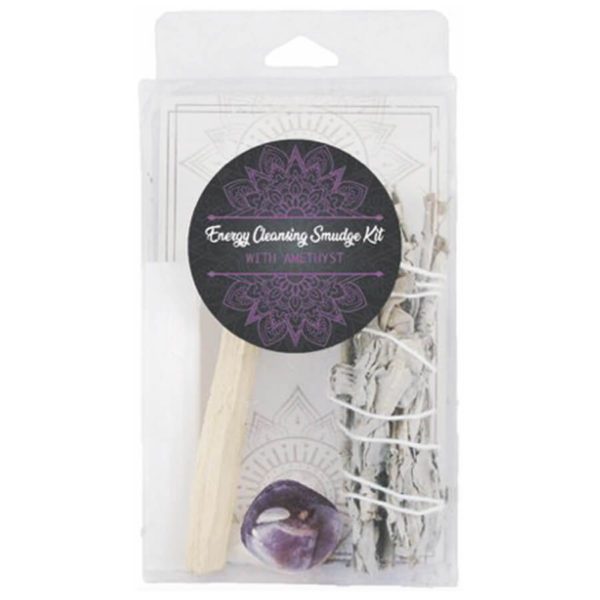 Smudge Kit with Amethyst