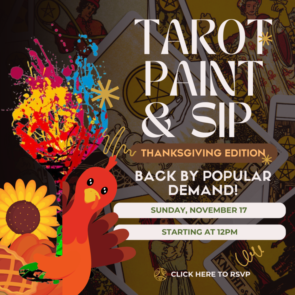 Tarot Paint & Sip Thanksgiving Edition